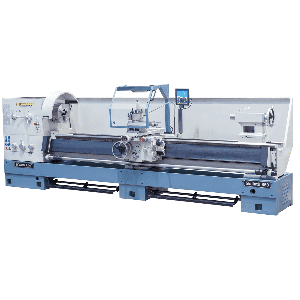 Tornio Bernardo Goliath 660 x 3000 con DRO 3 assi ES-12 V