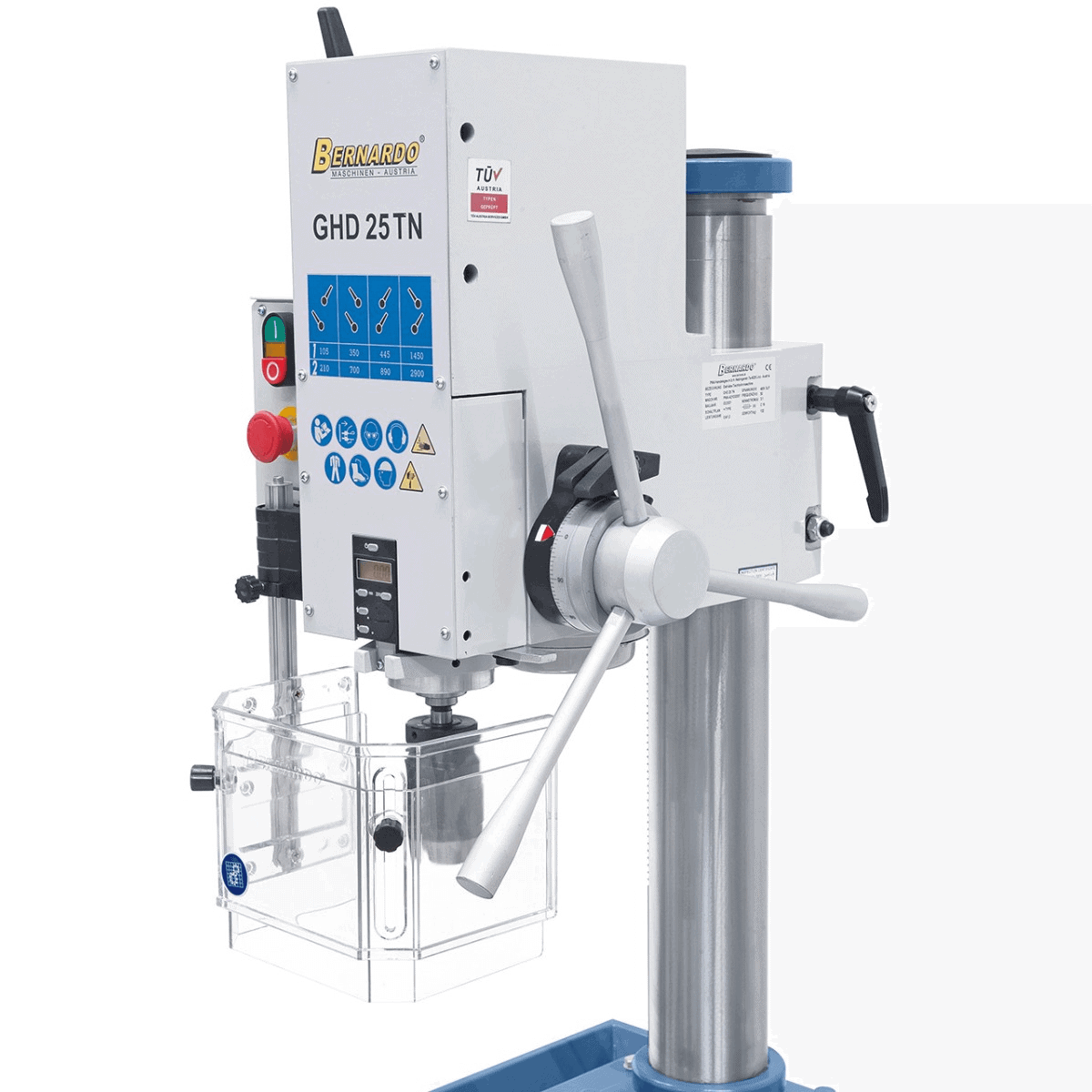 GHD 25 TN gear drill with digital display