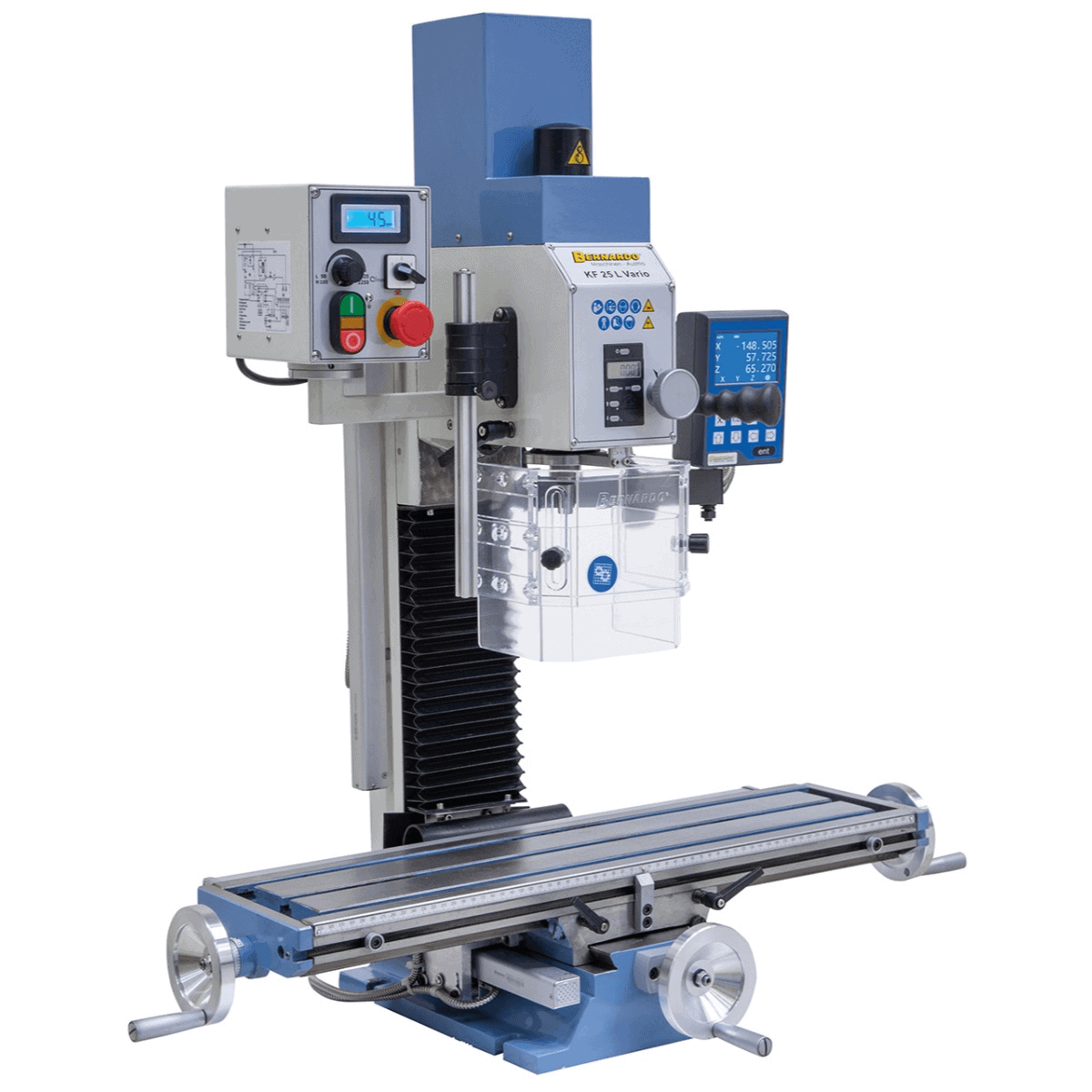 Bernardo KF 25 L Vario – Trapano/Fresatrice 3 Assi DT 40