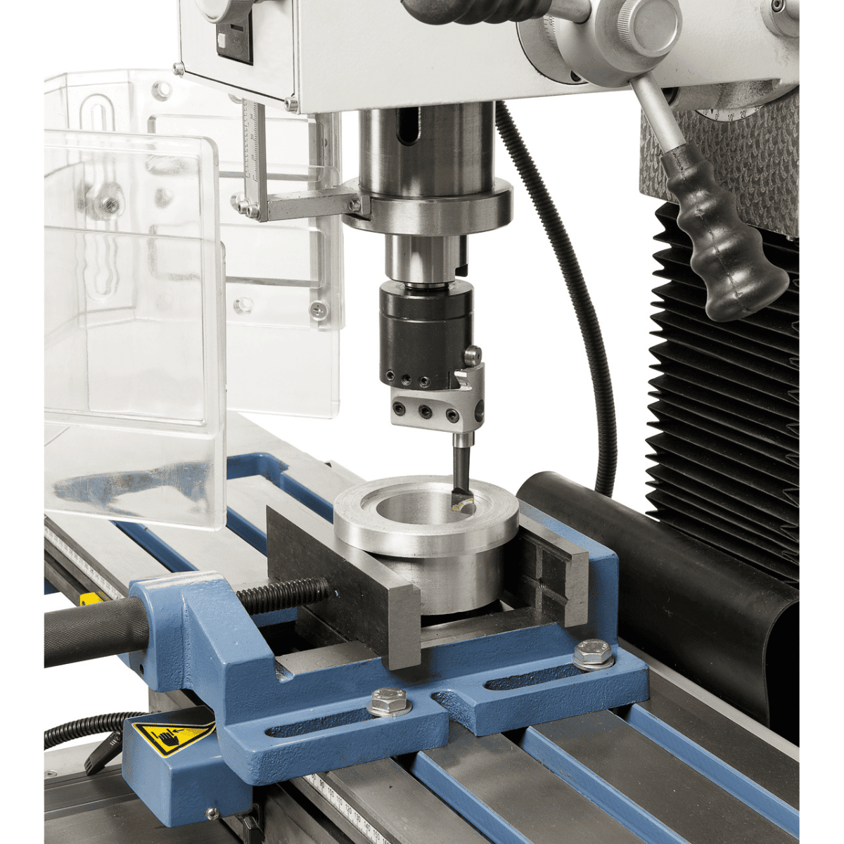 KF 25 Pro Bohr- und Fräsmaschine mit Vorschub 