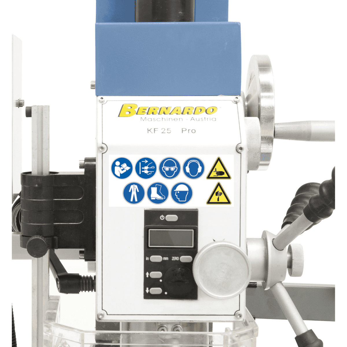 KF 25 Pro Bohr- und Fräsmaschine mit Vorschub 