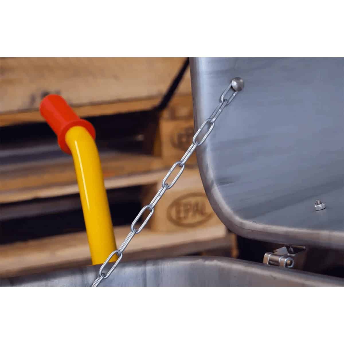 Carriola Ravendo BC 1100 LID – Con coperchio, 250 kg, 110 L