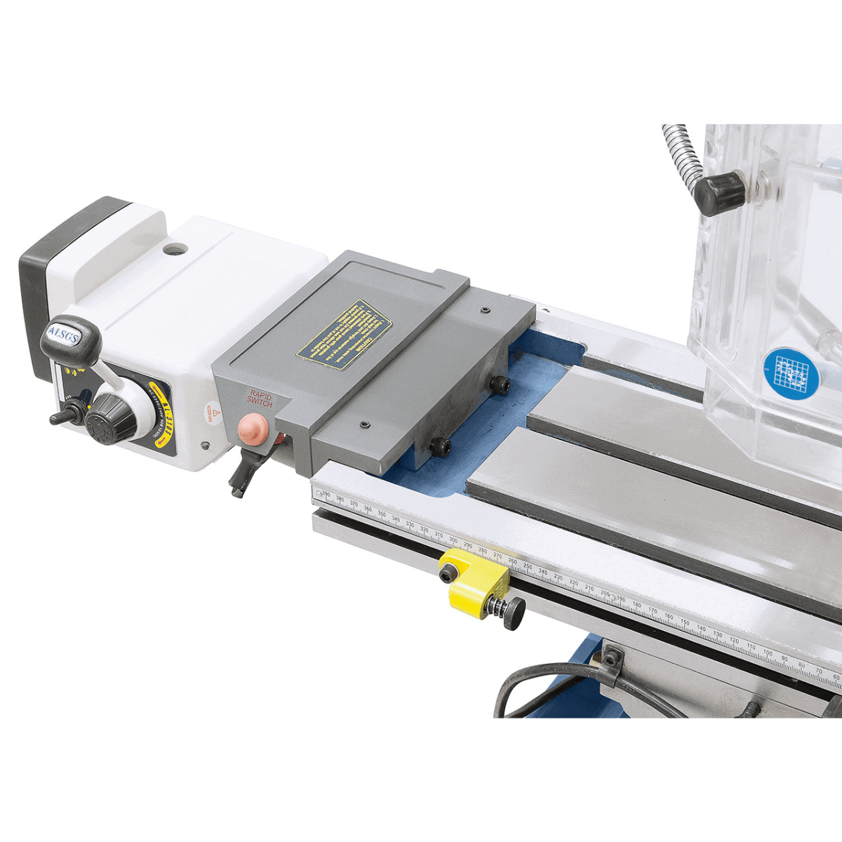 FM 45 HS Bohr-/Fräsmaschine mit 3-Achsen-Positionsanzeige ES-12 V