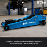 Sollevatore idraulico a carrello Güde GRH 2.5/510L
