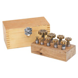 9-teiliger T-Nutenfräser-Satz