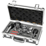 Set di trascinatori M 33 x 3,5 incl. 2 contropunte rotanti, 9 pezzi