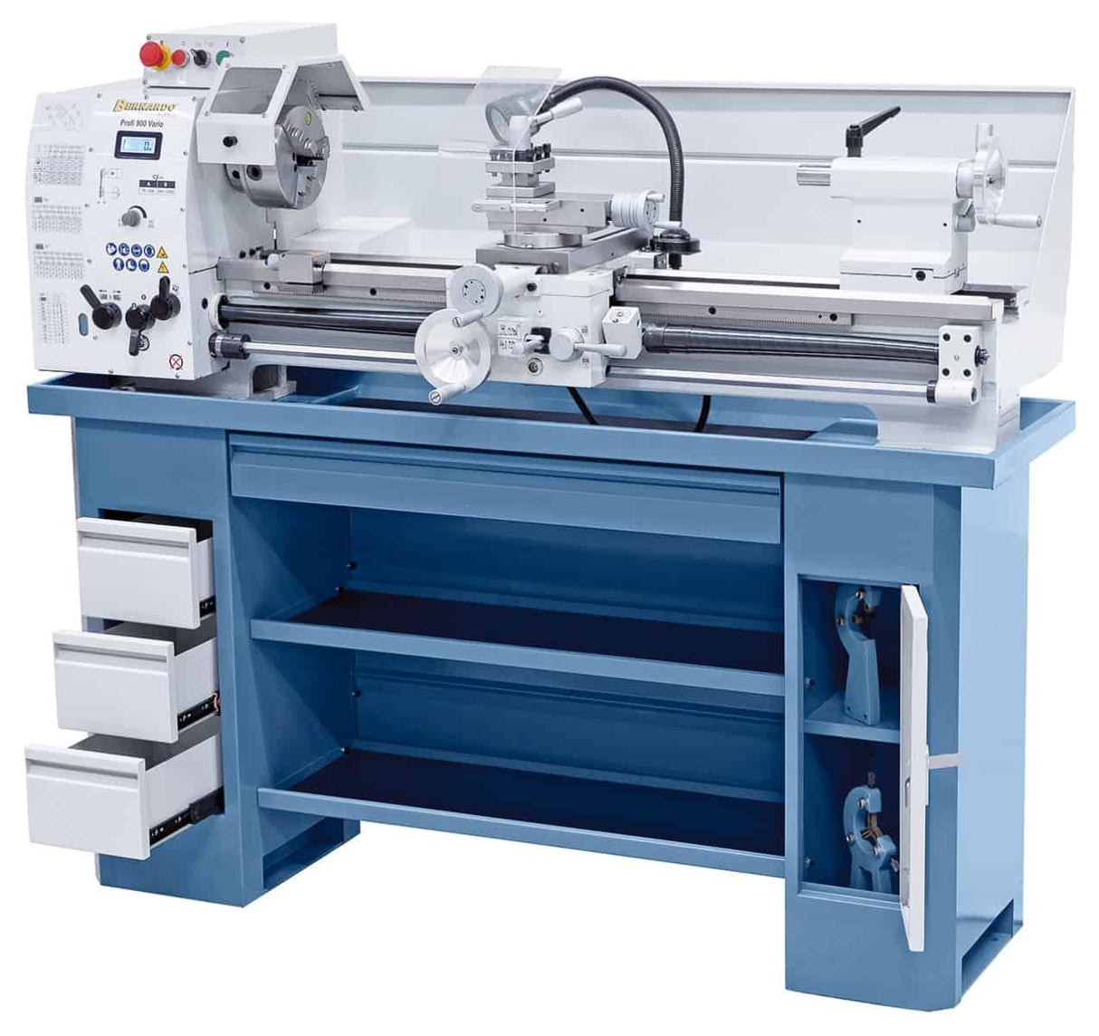 Tornio Bernardo Profi 900 Vario 400V – Con variatore elettronico