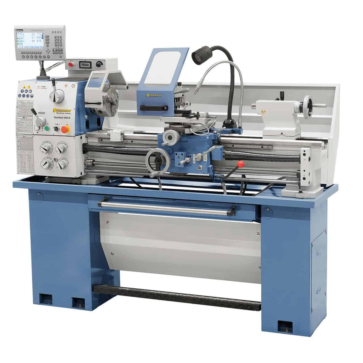 Tornio Bernardo Standard 165 V-D con DRO 3 assi ES-12 V