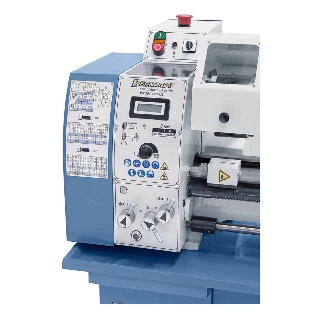 Tornio Bernardo Profi 750 LZ / 230 V – Compatto e versatile
