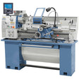 Tornio Bernardo Standard 165 V-D: Ø banco 350 mm, foro mandrino Ø 40 mm D1-4, DRO ES-12 V e ricca dotazione di serie.