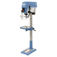 Trapano a colonna B 430 Vario 400 V con regolazione continua della velocità, tavola in ghisa girevole e struttura robusta da 100 kg.