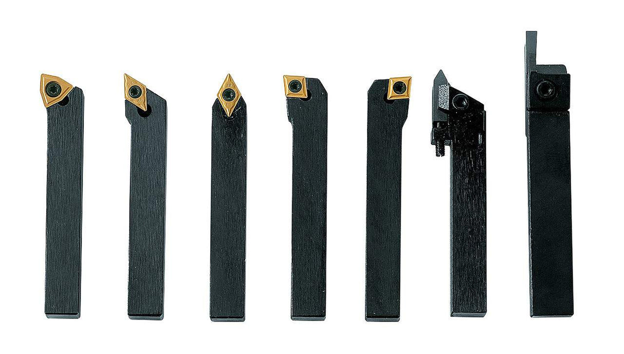 HM 8 mm Drehmeißel mit abnehmbarer Spitze, 7-teilig, Kit A