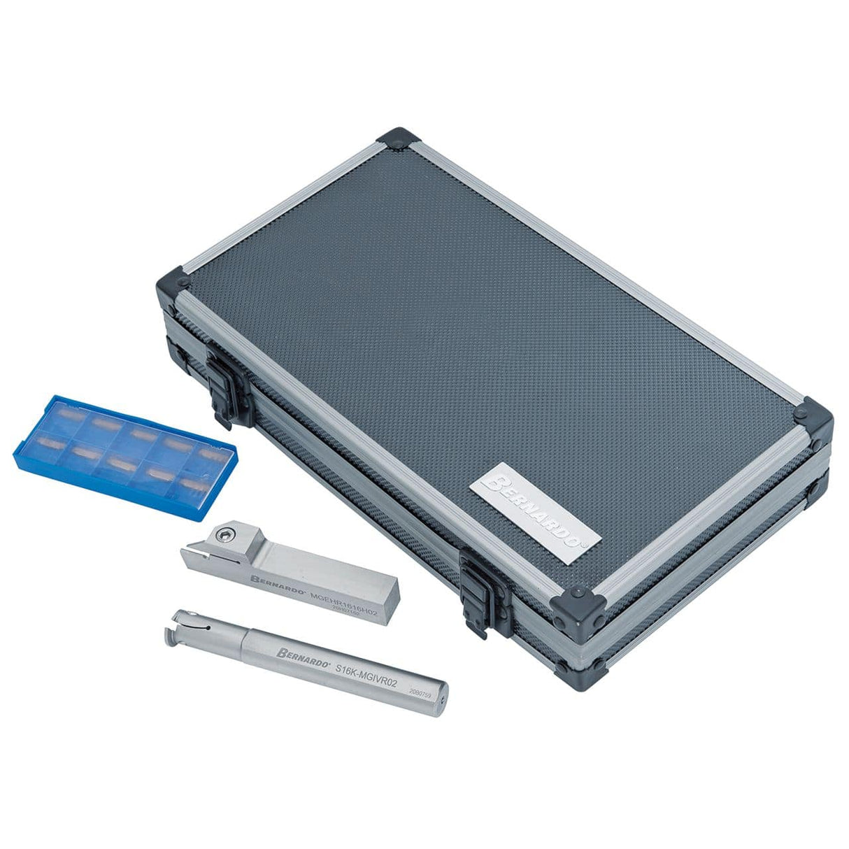 16 mm HM-Drehmeißel, abnehmbar, mit Wendeschneidplatte, zum Einstechen (innen/außen), 2-teilig