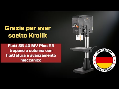 Flott SB 40 MV Plus – Trapano a colonna professionale con inverter