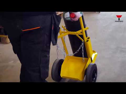 Ravendo Carrello portabombole BT 124 M