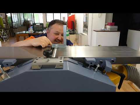 Pialla a filo e spessore ADM 260 S / 230 V Bernardo con albero spirale