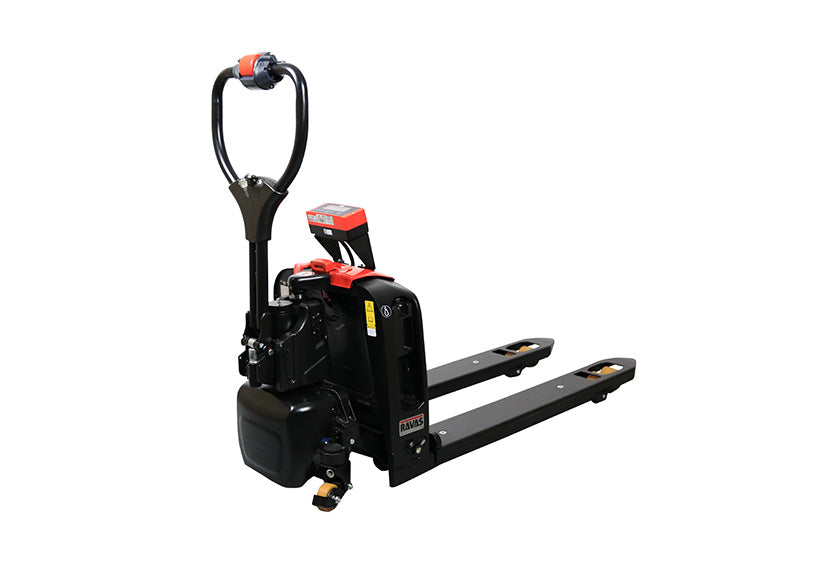 Transpallet elettrico RAVAS Ergo Truck-2 – trazione elettrica, pesatura integrata, Li-ion 24V