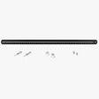 Goniometro UJK Parf Protractor in alluminio anodizzato nero con scala graduata, 2 spine di posizionamento, 2 guide di foratura e 2 spine da banco da 20 mm in acciaio inox